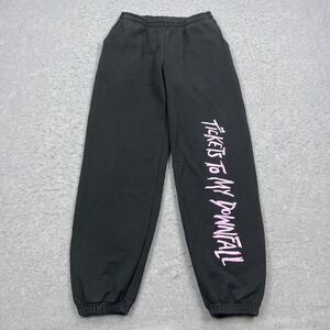 Machine Gun Kelly Sweatpants Men Large Black Tickets To My Downfall Pop Punk MGK